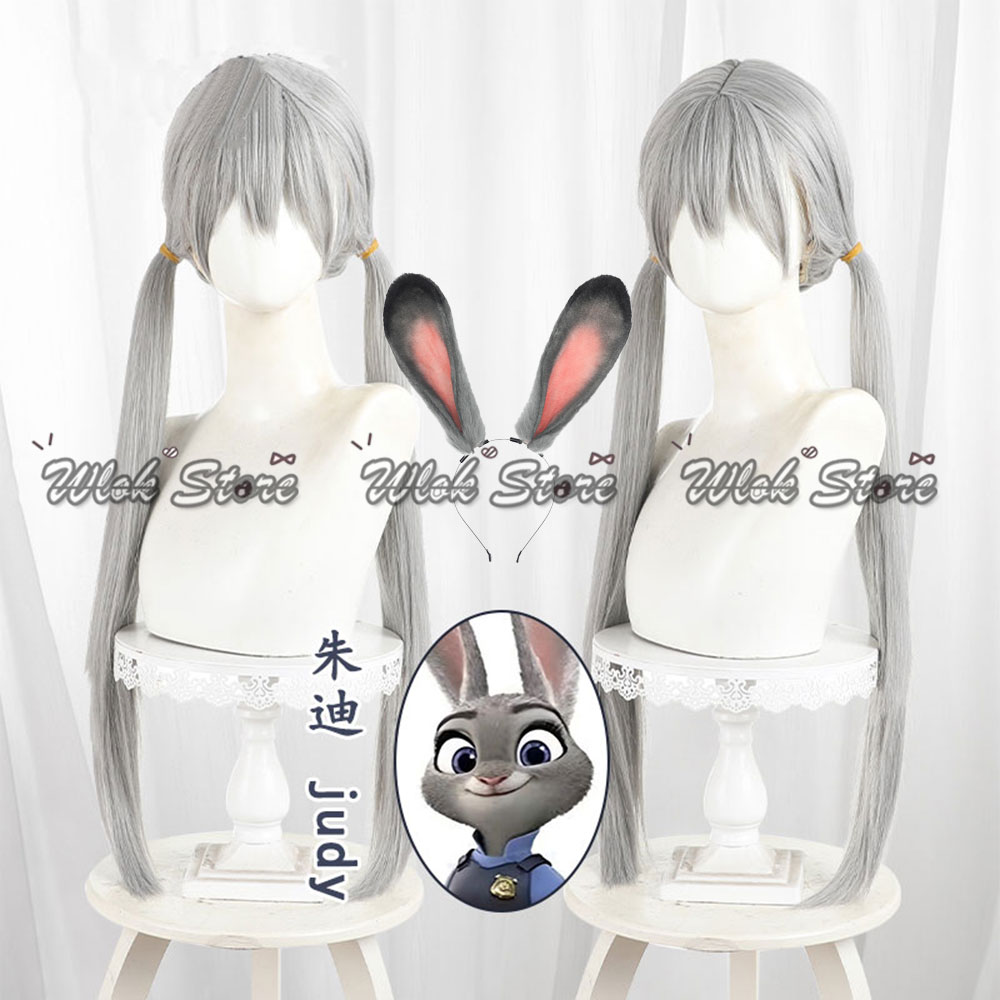 Zoo Party Games - Peruka do cosplay Judy Hopps z