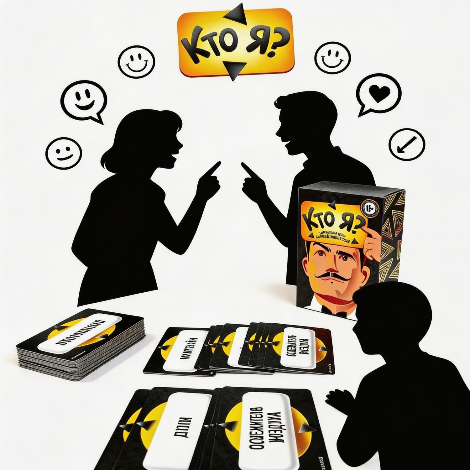 Party Games Night - Rosyjska gra memowa: Zgadnij kim jestem?