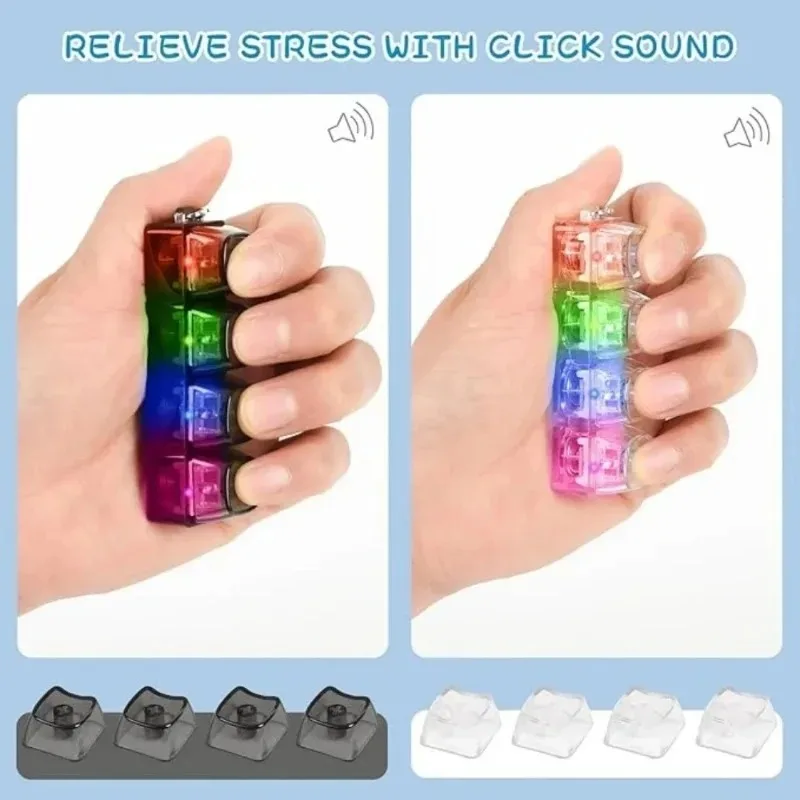 Klawiatura LED / Brelok Fidget – Party Games For Adults And Kids recenzja i cena