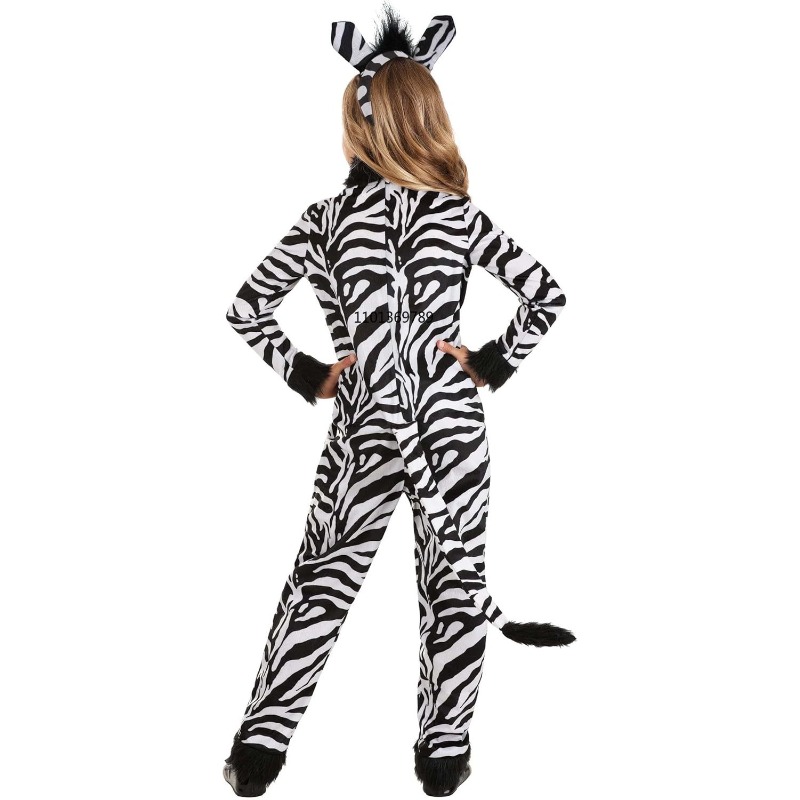 Kostium Zebry dla Dziewczynek  – Zoo Party Games recenzja i cena